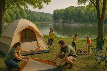 How to Tent Camp in KY