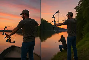 Bowfishing from boat or shore in KY