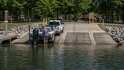 Boat Ramps at Green River Lake
