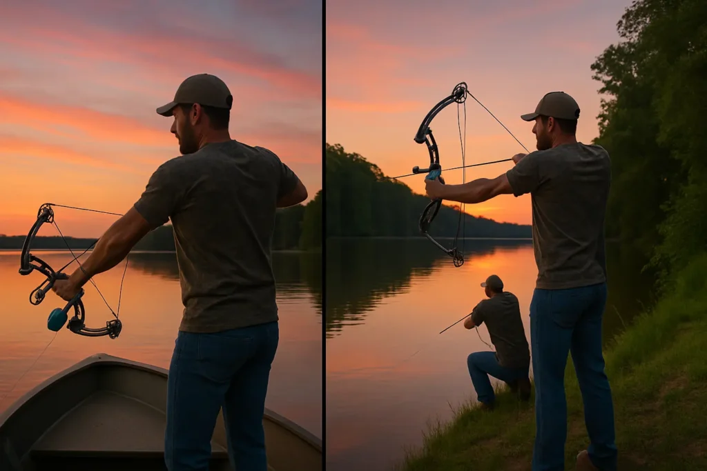 Kentucky Bowfishing – Shore vs Boat