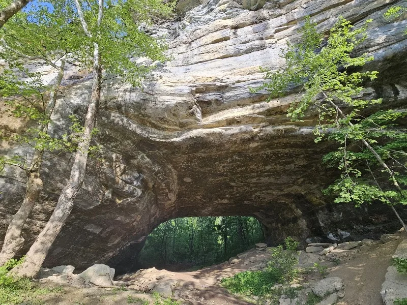 Rock House Natural Bridge